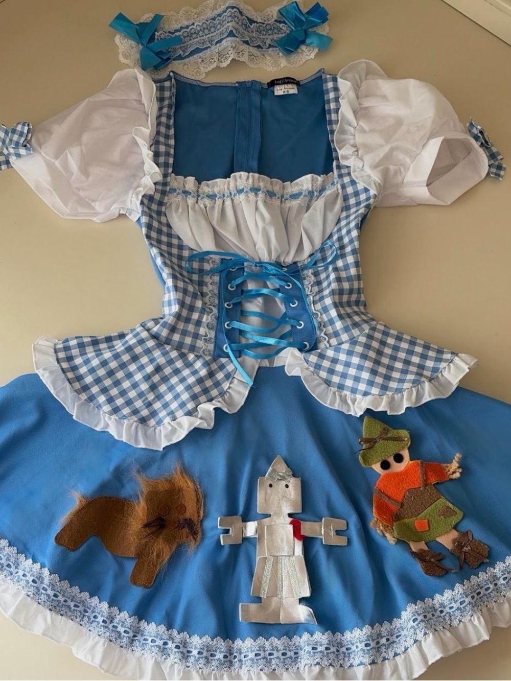 Vintage 2000s Leg Avenue Dorothy Halloween Costume